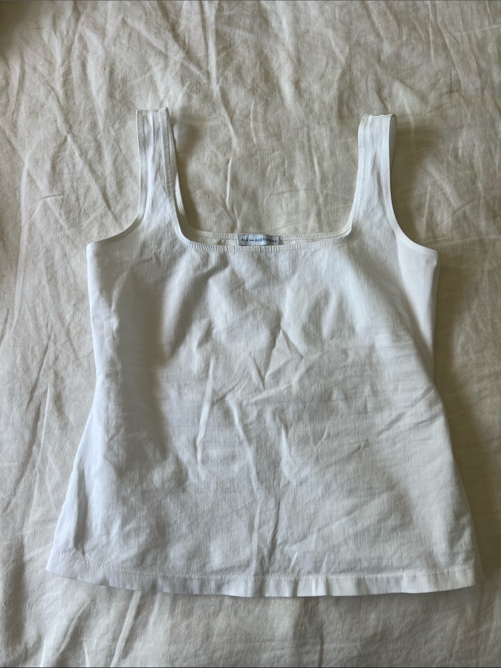 Ala Von Auersperg White Tank XS